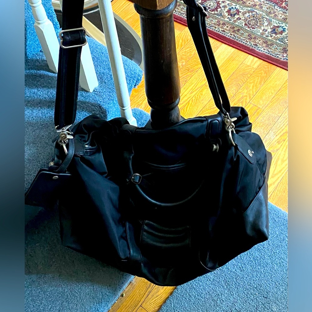 Coach Vintage Top Handle Shoulder Crossbody Bag Black Leather Purse NEW